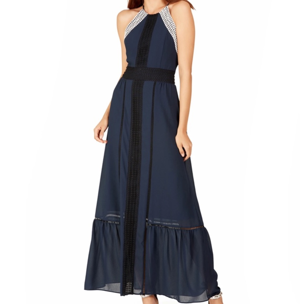 Belle Badgley Mishka - Crochet Lace Dress